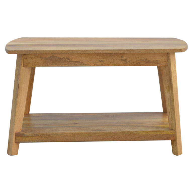 Nordic Style Coffee Table with Shelf for resale