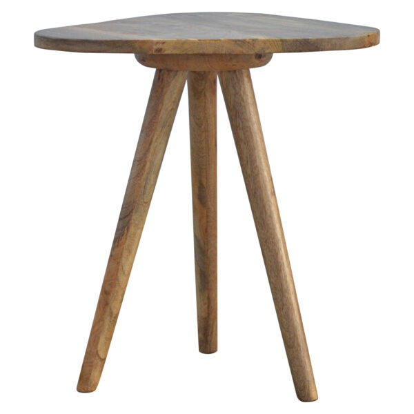 Triangular Accent Tripod Stool for resale