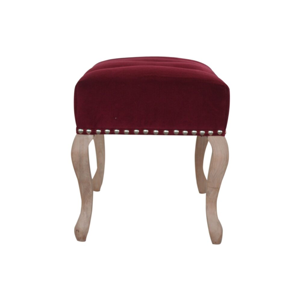 bulk French Style Wine Red Bench for resale