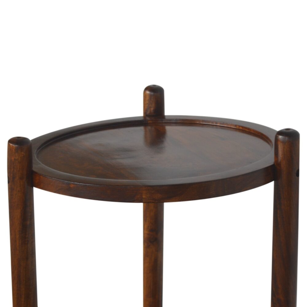 Chestnut Tray Table dropshipping