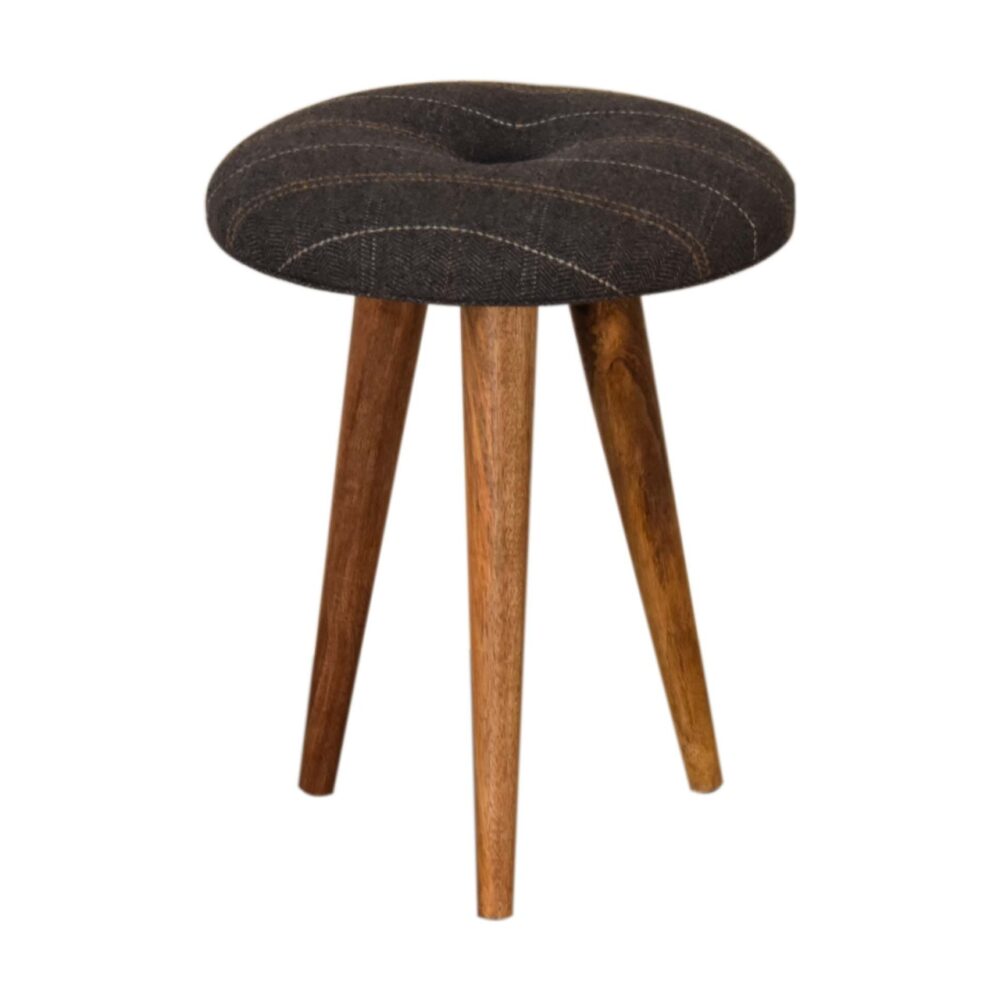 wholesale Tweed Patterned Footstool for resale