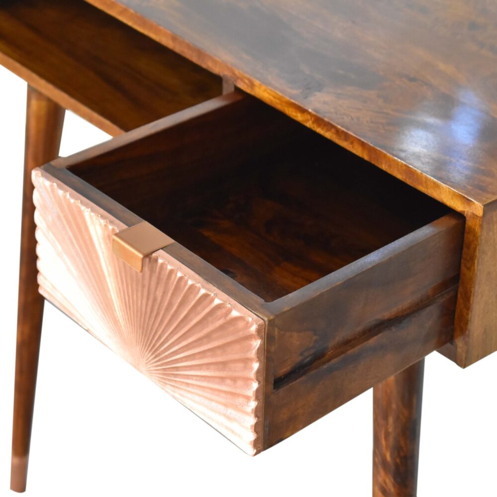 Manila Rose Gold Writing Desk for reselling