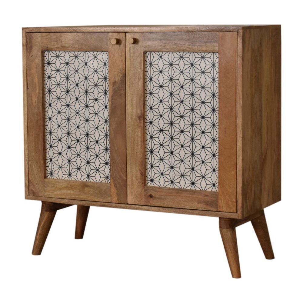 wholesale Geometric Screen Printed Cabinet for resale