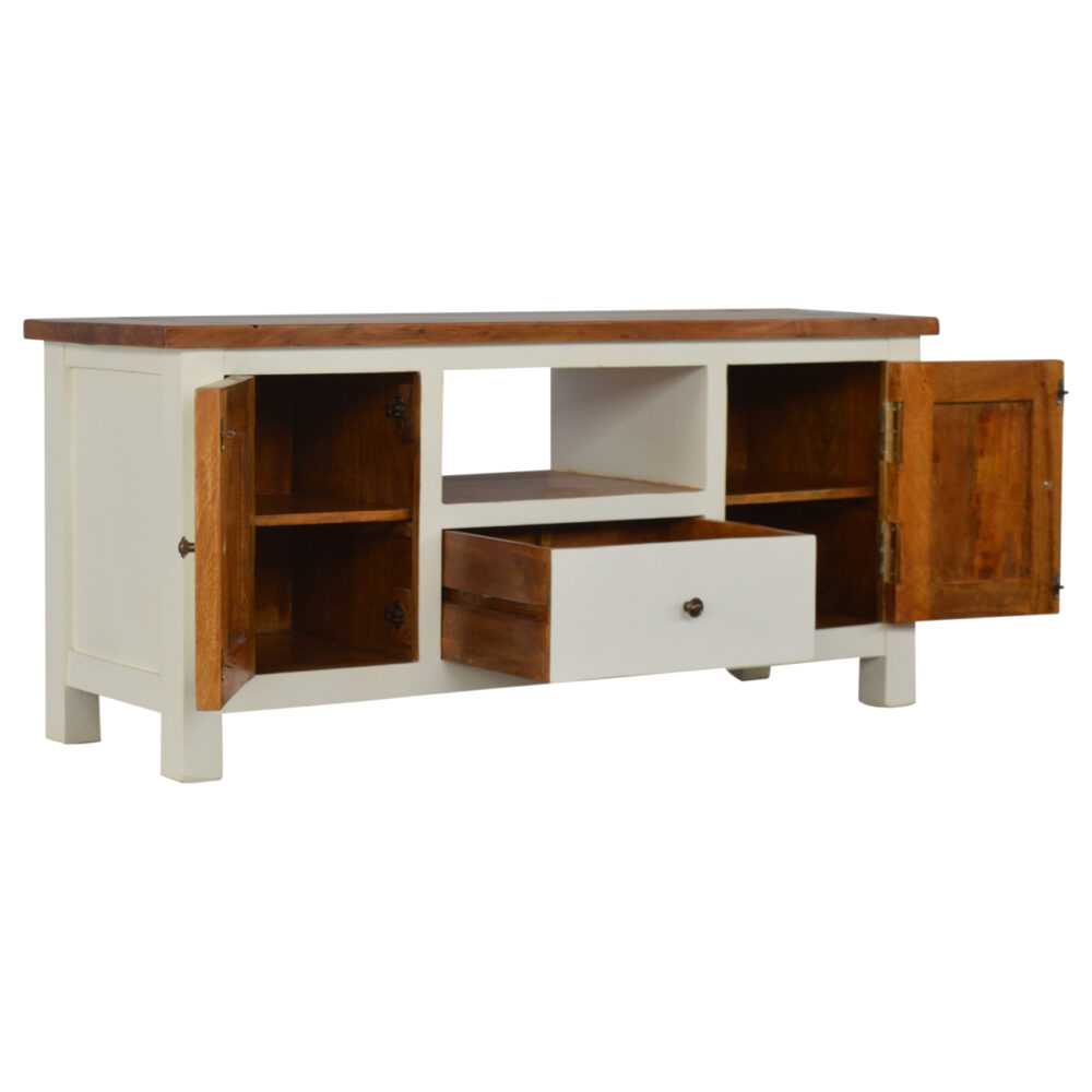 Country Two Tone Media Unit dropshipping