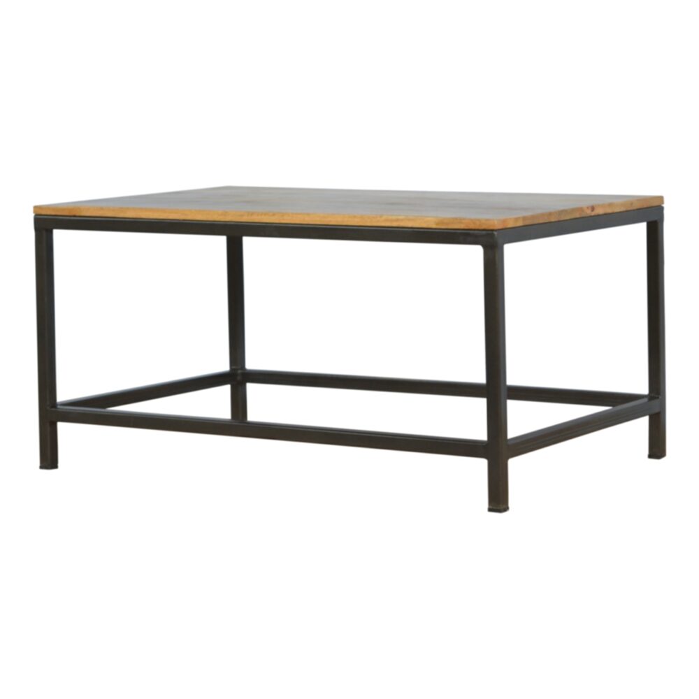 wholesale Iron Base Rectangular Coffee Table for resale