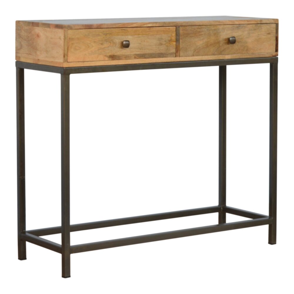 Iron Base Console Table with 2 Drawers wholesalers