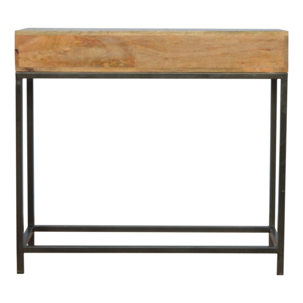 bulk Iron Base Console Table with 2 Drawers for resale