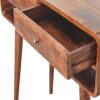 Sonata Chestnut Console Table - Image 7