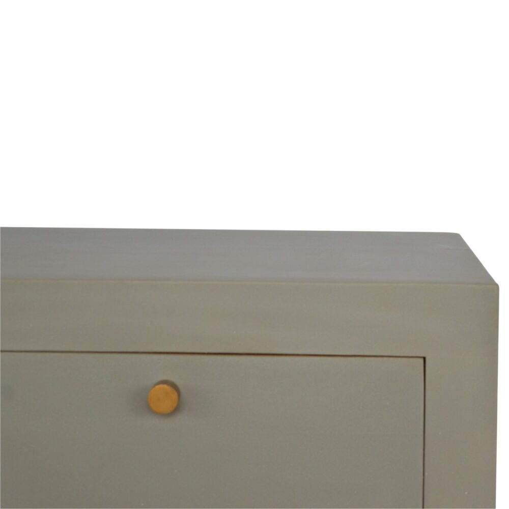 IN472 - Sleek Cement Bedside with Open Slot dropshipping