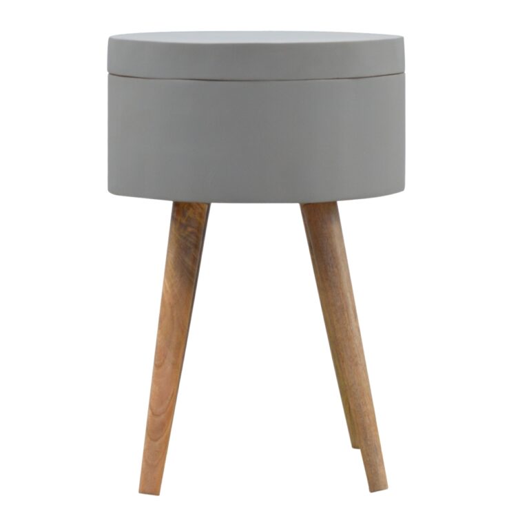 IN464 - Grey Painted End Table for resale