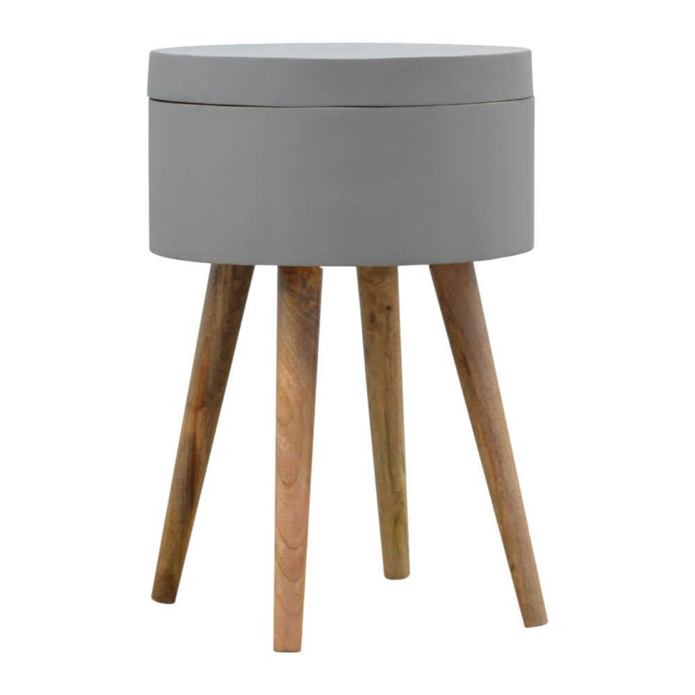 IN464 - Grey Painted End Table wholesalers