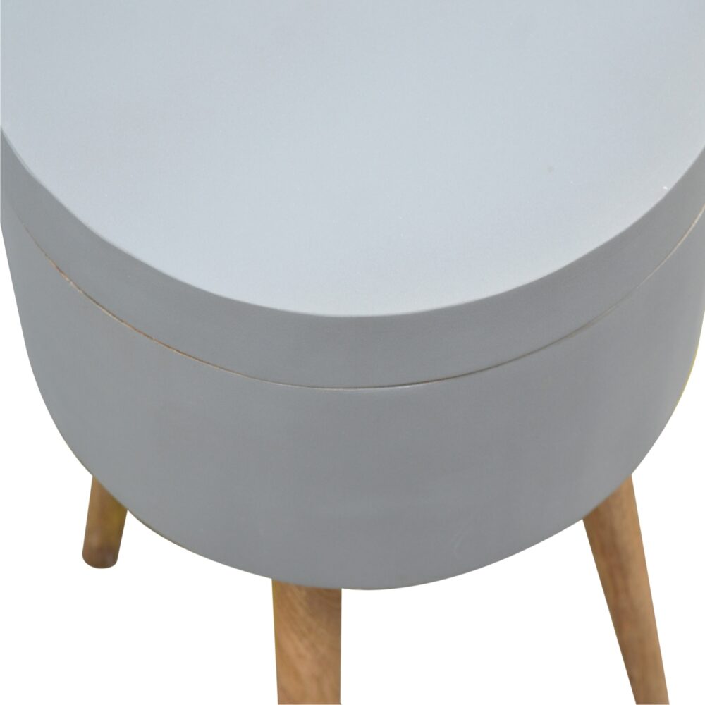 IN464 - Grey Painted End Table dropshipping