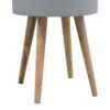 IN464 - Grey Painted End Table for reselling