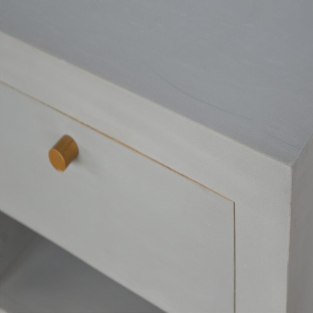 IN472 - Sleek Cement Bedside with Open Slot for reselling