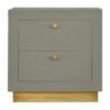 IN473 - Sleek Cement Bedside for resale