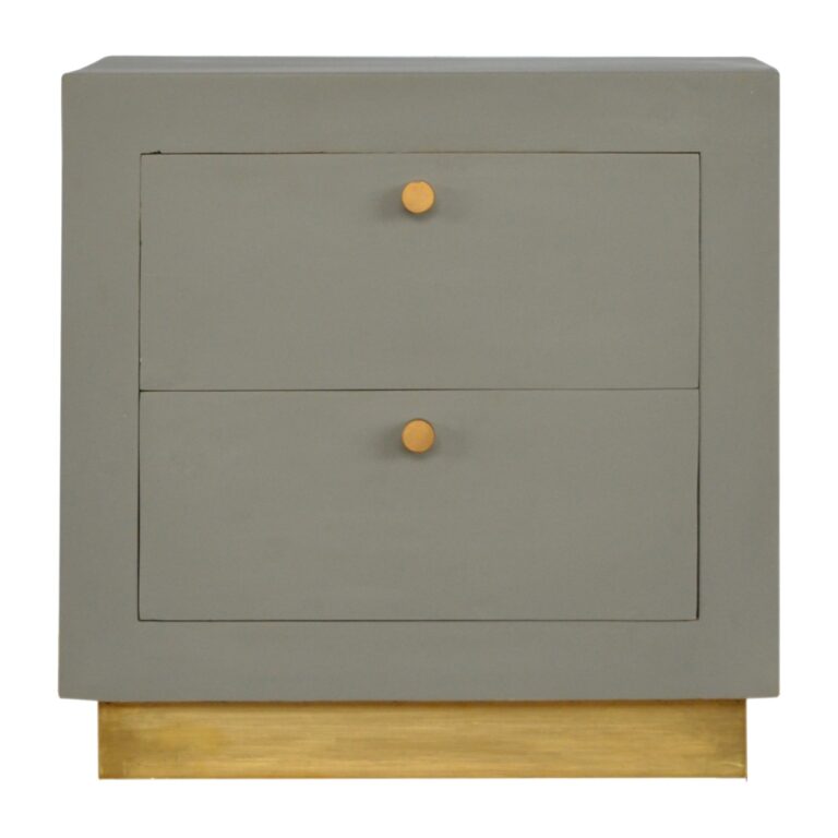 IN473 - Sleek Cement Bedside for resale