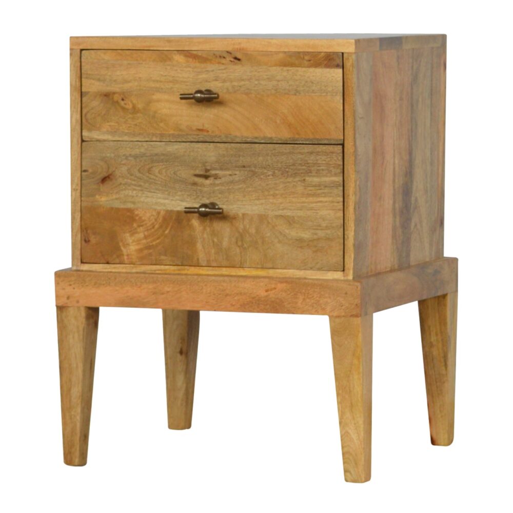 wholesale Solid Wood Bedside with T-Bar Knobs for resale