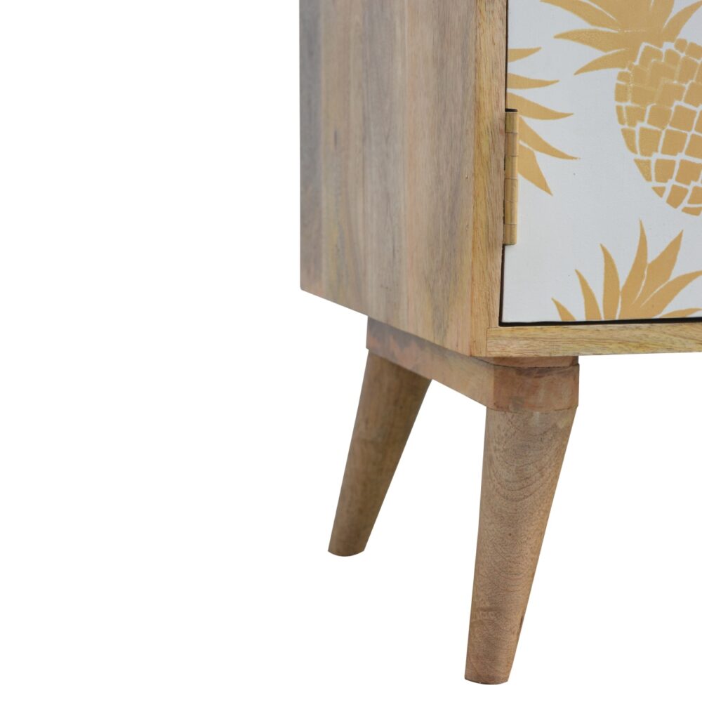 IN670 - Pineapple Screen Printed Door Bedside for resell