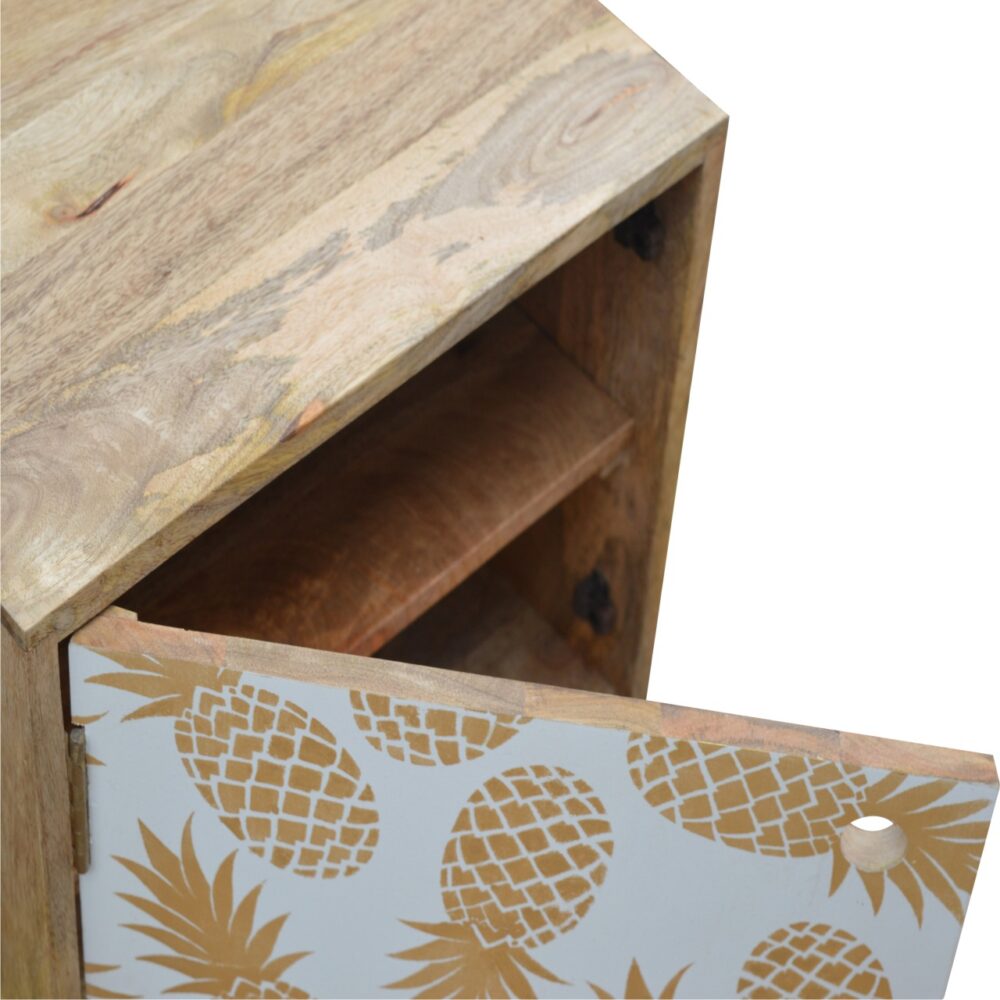 wholesale IN670 - Pineapple Screen Printed Door Bedside for resale