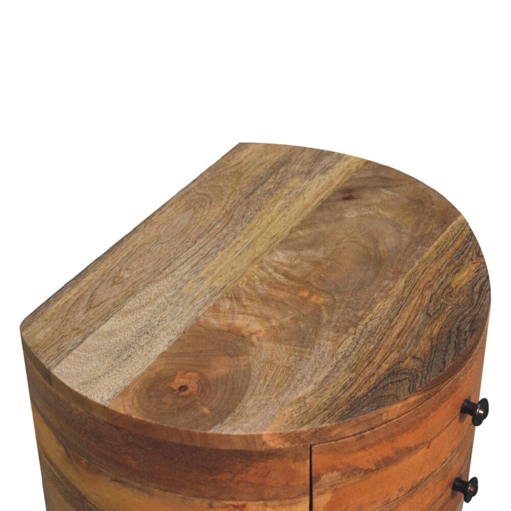 Odyssey Oak-ish Tripod nightstand - Image 5
