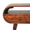 Chestnut Circular TV Stand - Image 5