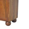 Chestnut Carved Ball Cabinet - Image 8