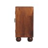 Chestnut Carved Ball Cabinet - Image 9