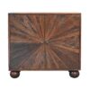Sunrise Ball Walnut Cabinet