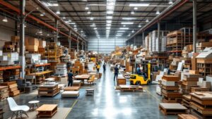 bulk furniture for industry
