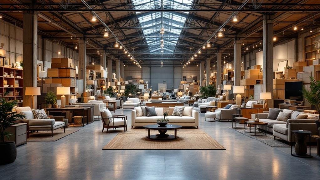 bulk furniture for model homes