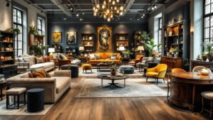 bulk furniture showcasing purchase