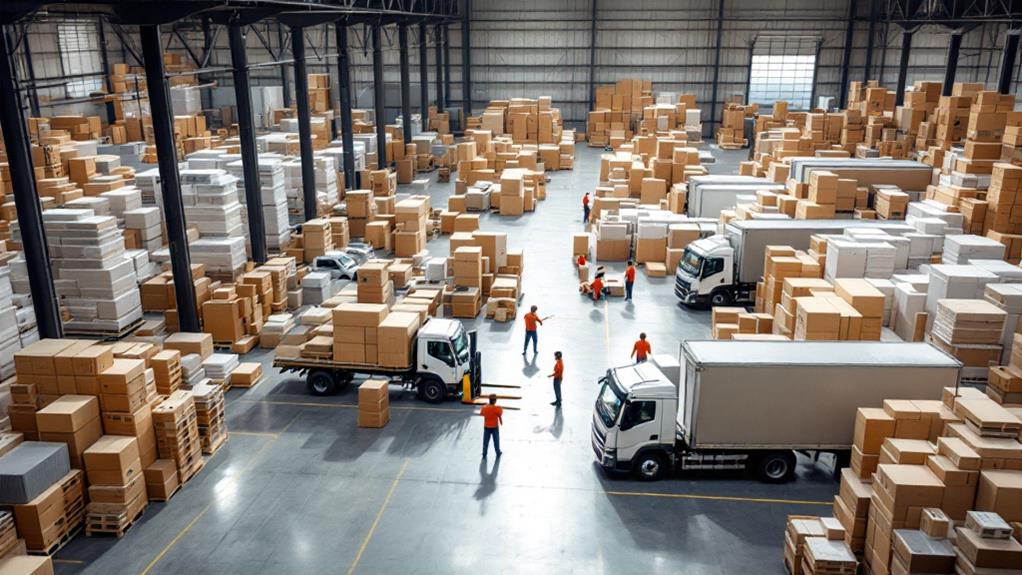 efficient shipping and handling