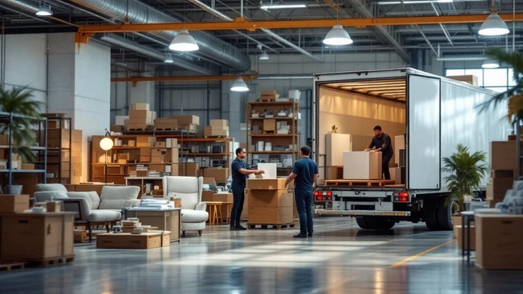 efficient shipping and handling
