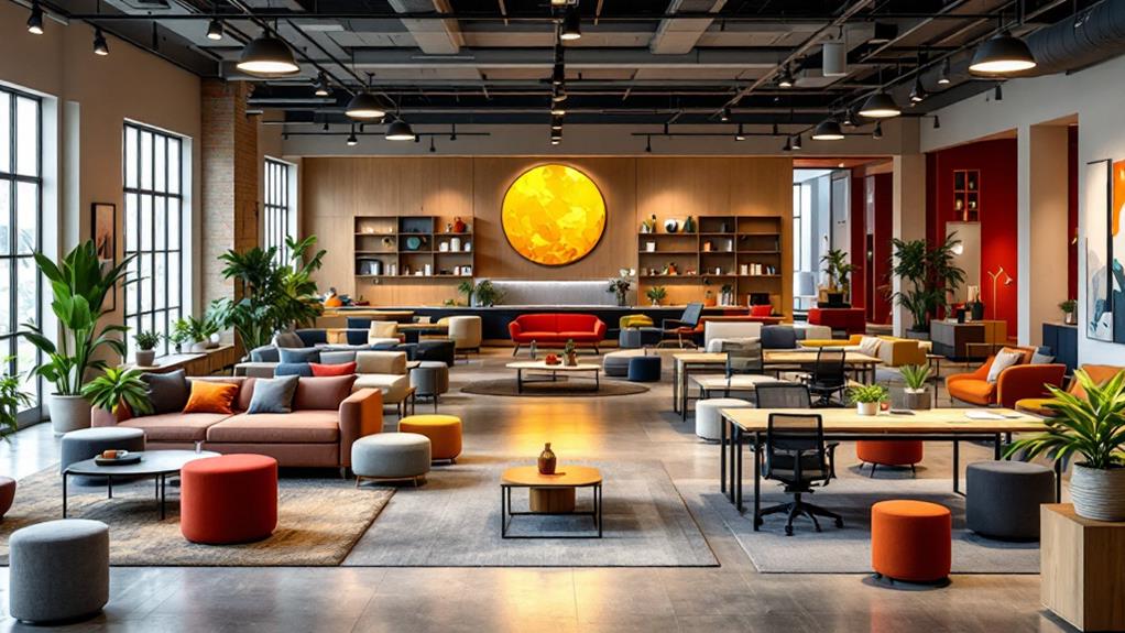 variety of furniture options
