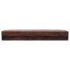 Lunar 2 Drawer Wall Mounted Chestnut Console - Image 9