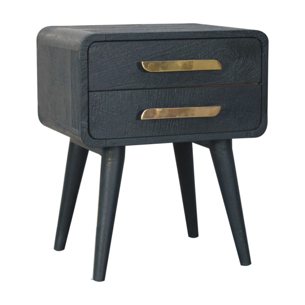 Midnight Teal Bedside Table - Image 5