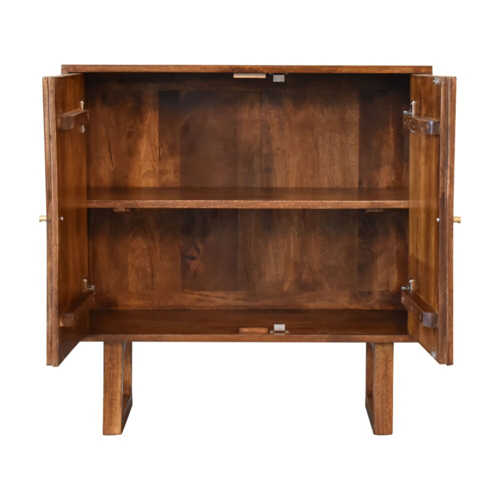 U-Shape Chestnut Sunrise Cabinet - Image 10