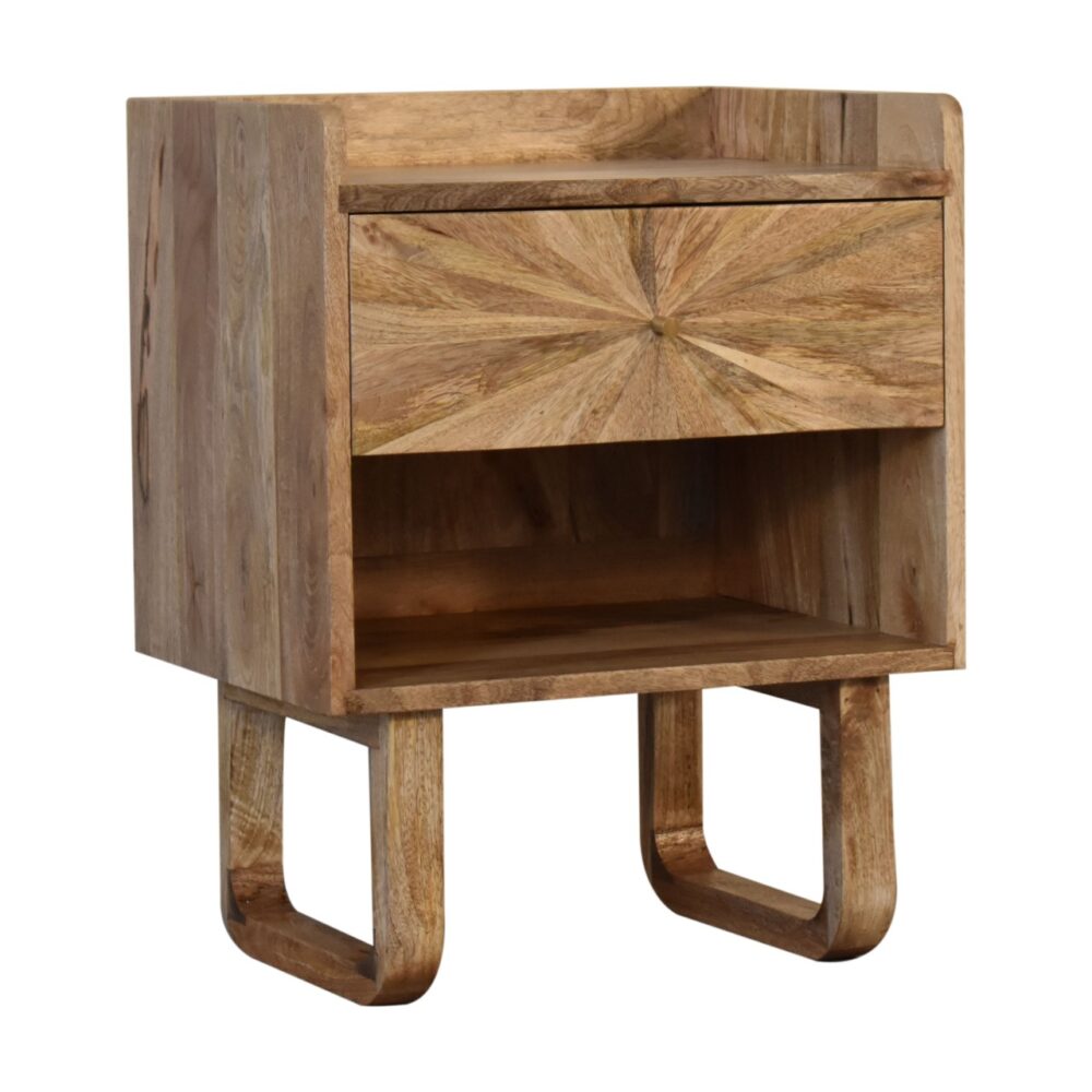 U-Shape Sunrise Open Slot Nightstand - Image 14