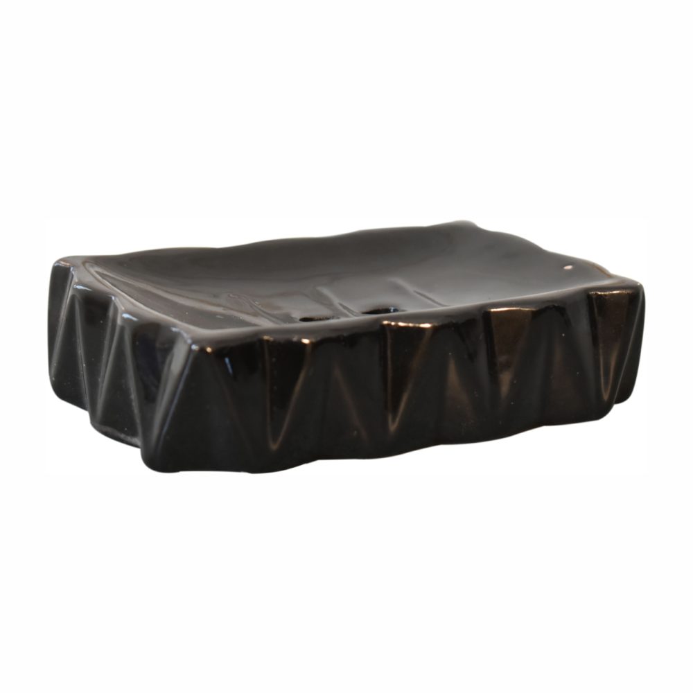 Sindri Black Bathroom Set of 3 - Image 4