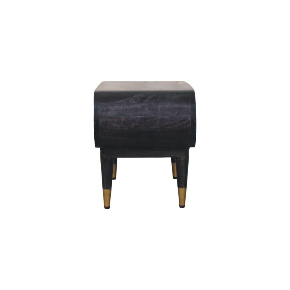 Curved Edge Media with Brass Accents - Image 8