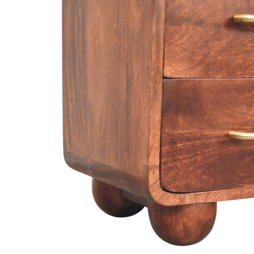 3-Drawer Rounded Chest - Image 6