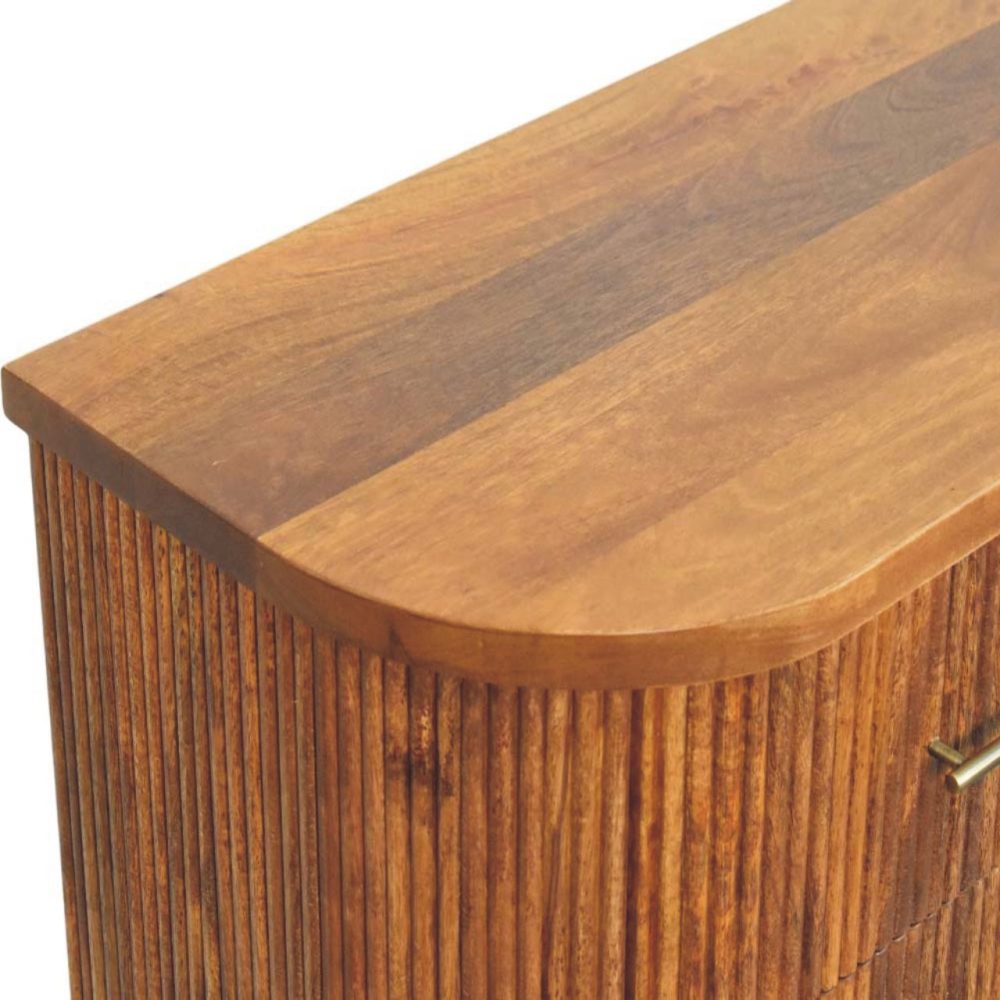 Emerson Ribbed 3-Drawer Chest - Image 5