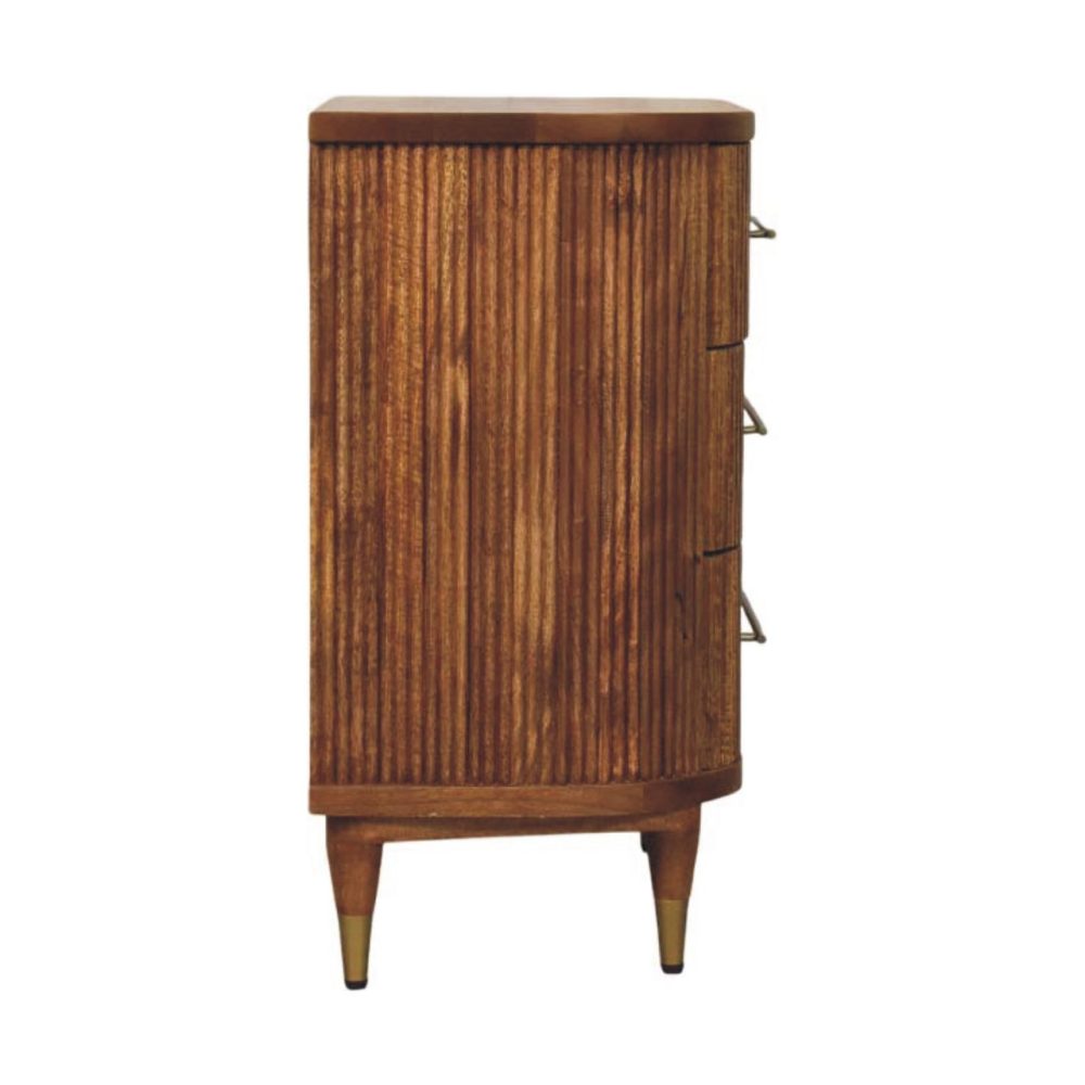 Emerson Ribbed 3-Drawer Chest - Image 8