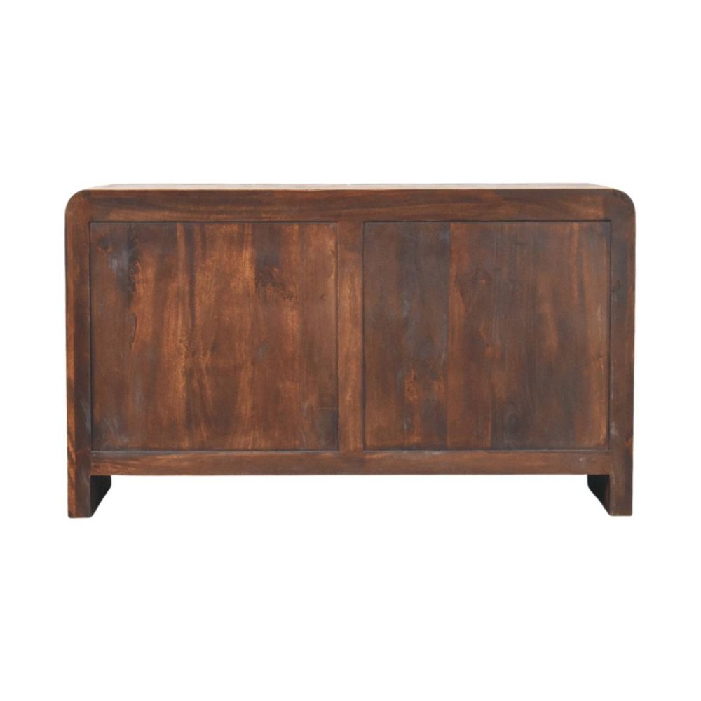 Copenhagen 4-Drawer Chest in Smoked Oak - Image 9