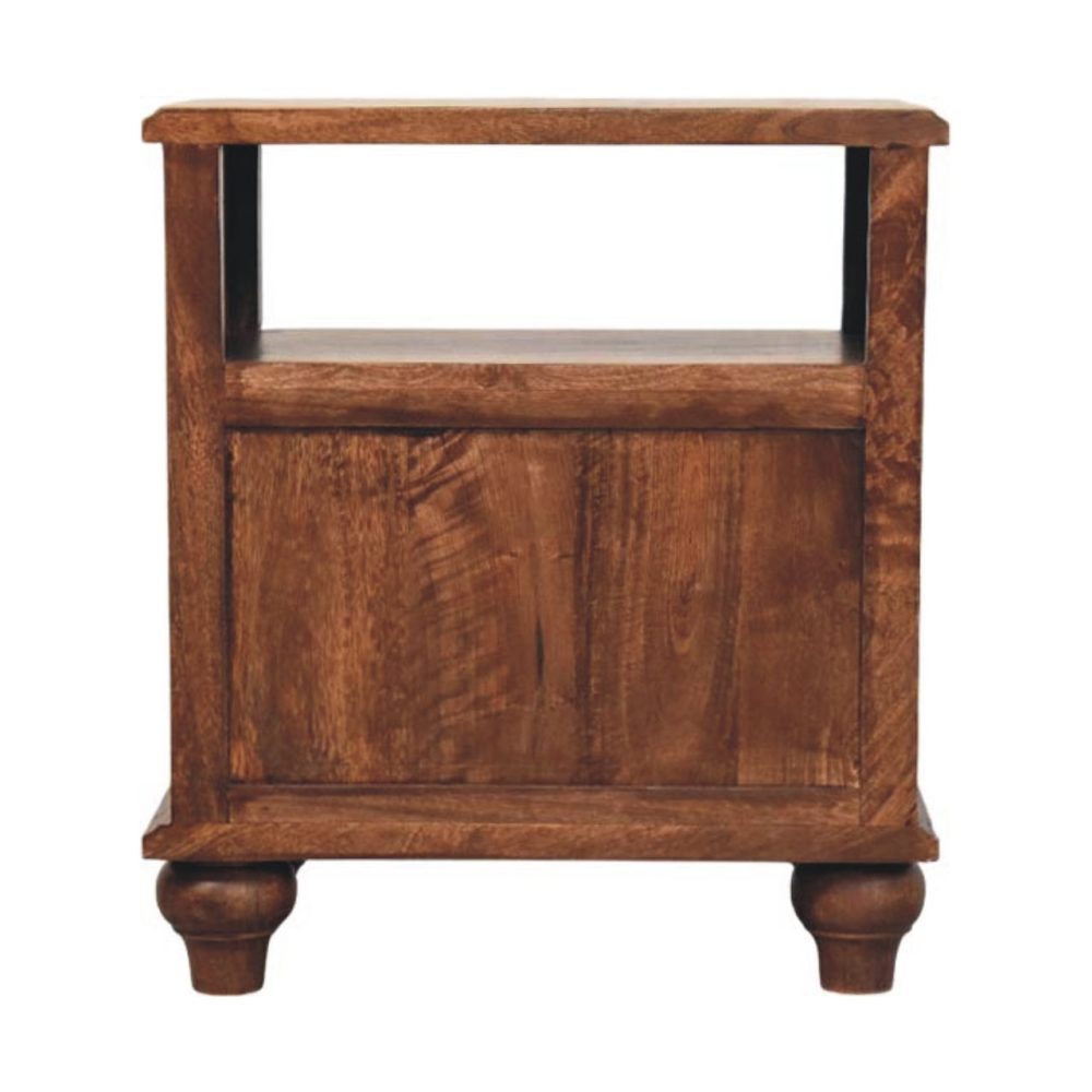 2-Drawer Bedside with Open Shelf - Image 9