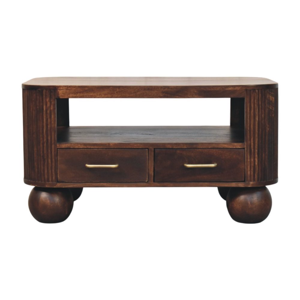 Sphere Leg Coffee Table