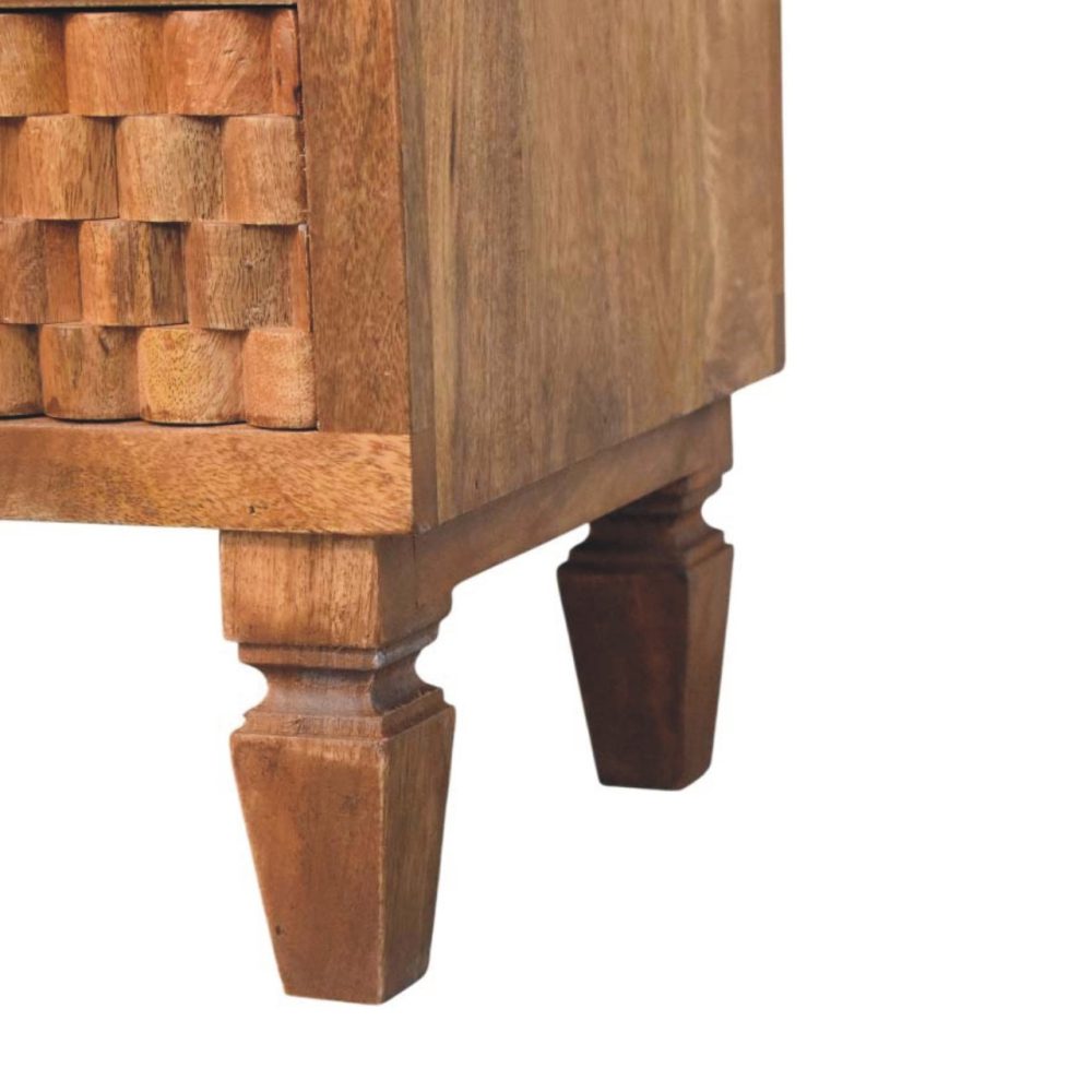 Arno Bedside in Golden Teak - Image 7