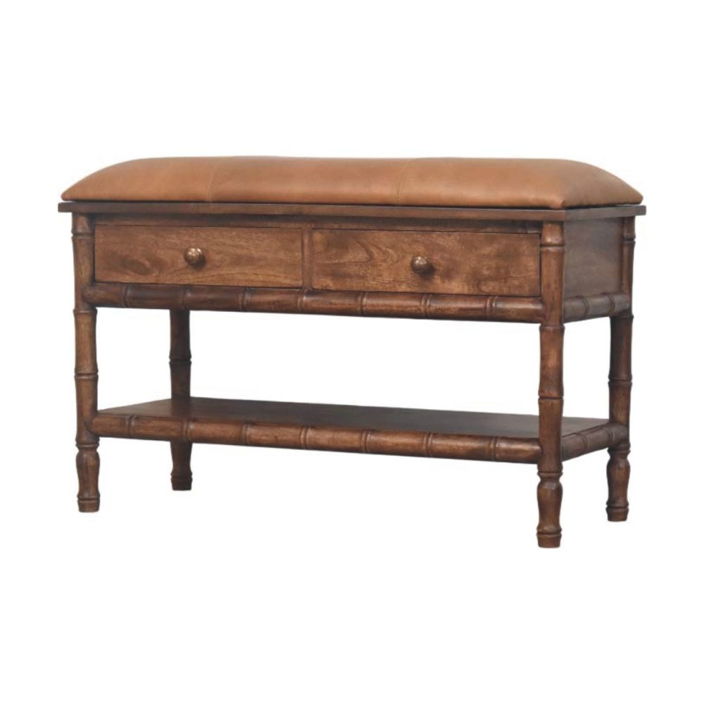 Bamboo Carved Storage - Image 3
