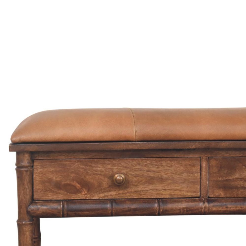 Bamboo Carved Storage - Image 4