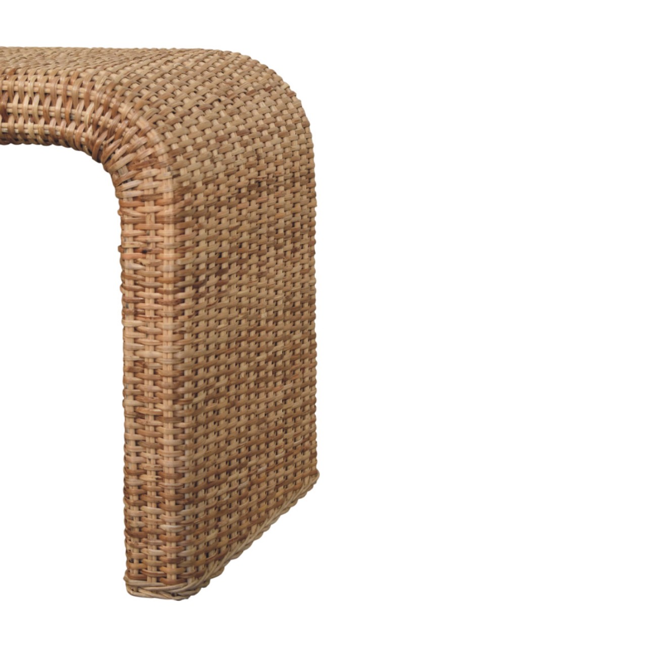Rattan Weave Bench - Image 7